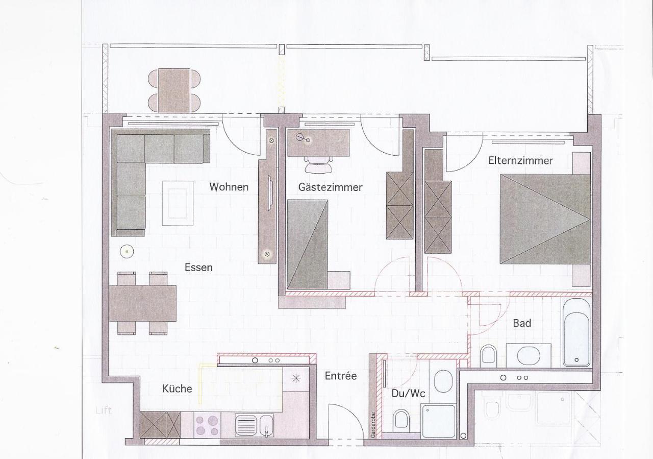 Apartment Viktoria Zermatt Buitenkant foto